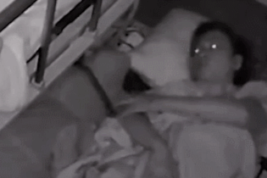 Khoảnh khắc động vật nổi bật: Rắn chui vào nơi cô gái đang nằm ngủ