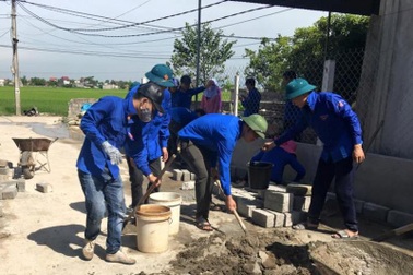 Tuổi trẻ TP Hà Tĩnh chung tay xây dựng nông thôn mới