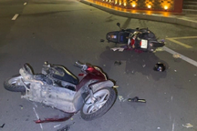 Ô tô tông loạt xe máy ở trung tâm Vũng Tàu, tài xế bỏ chạy khỏi hiện trường