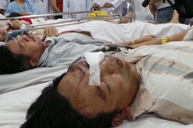 6 người Việt gặp nạn tại Campuchia chuyển về Chợ Rẫy