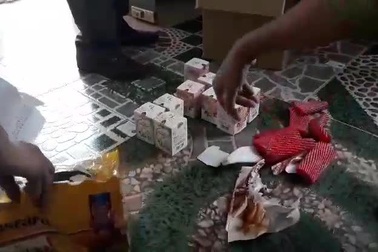 Mỹ phẩm mang tên công ty TNHH DVTM H.B.A tiếp tục bị cơ quan chức năng bắt giữ