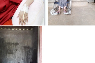 Xót xa cảnh người phụ nữ nghèo đan nón kiếm từng đồng bạc lẻ để chăm con bệnh trọng