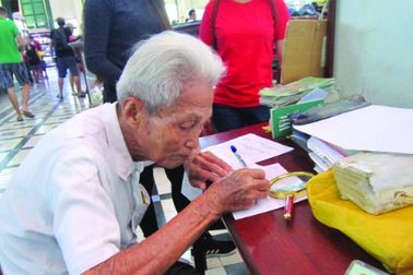 Người viết thư thuê cuối cùng ở Sài Gòn