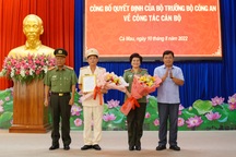 Bộ Công an điều động, bổ nhiệm nhân sự