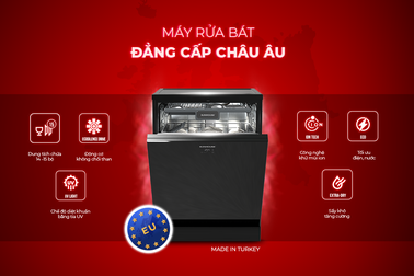 Sunhouse "tổng tiến công" thị trường gia dụng cao cấp với máy rửa bát