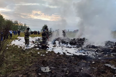 30 giây cuối bất thường của máy bay chở ông trùm Wagner