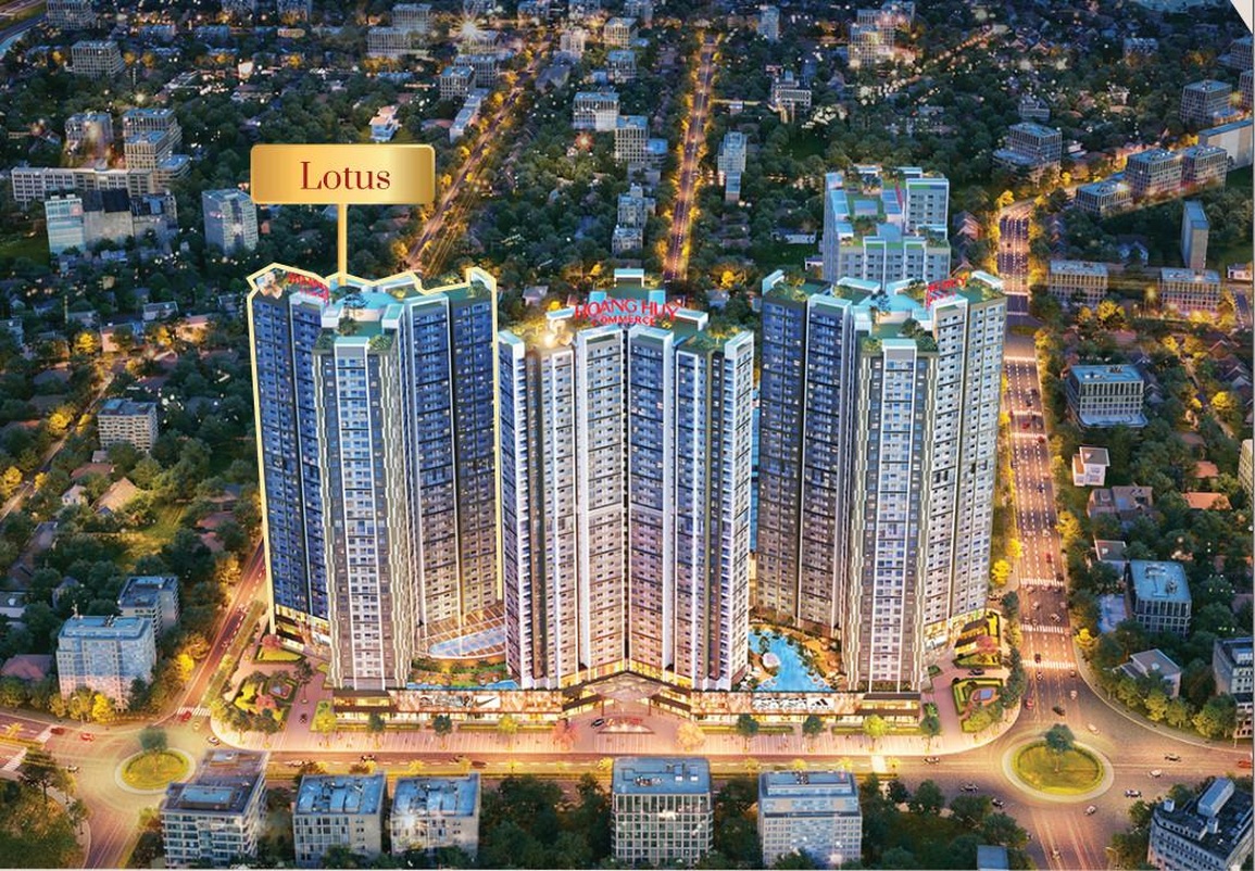Không gian sống thông minh ở tòa tháp Lotus - Hoang Huy Commerce - 1 Không gian sống thông minh ở tòa tháp Lotus - Hoang Huy Commerce - 1