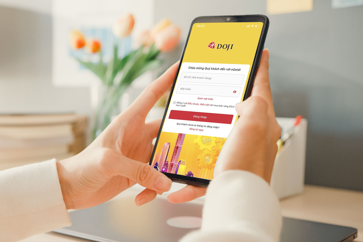 Mua vàng online ngày Thần Tài qua ứng dụng eGold của DOJI - 1 Mua vàng online ngày Thần Tài qua ứng dụng eGold của DOJI - 1