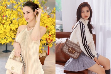 Công thức phối đồ sành điệu với túi xách hàng hiệu của Đông Nhi