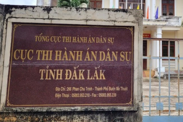 Cảnh cáo nguyên Cục trưởng Cục Thi hành án tỉnh Đắk Lắk