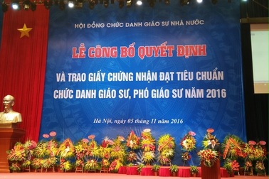 Rà soát giáo sư, phó giáo sư: Kết quả sẽ khó thay đổi