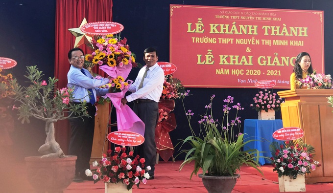 Khánh Hòa: Hơn 286.000 học sinh dự khai giảng năm học mới 2020-2021 - Ảnh 1. Khánh Hòa: Hơn 286.000 học sinh dự khai giảng năm học mới 2020-2021 - Ảnh 1.