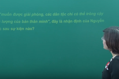 Video bài giảng môn Lịch sử: Những hoạt động của Nguyễn Ái Quốc từ năm 1919 - 1930