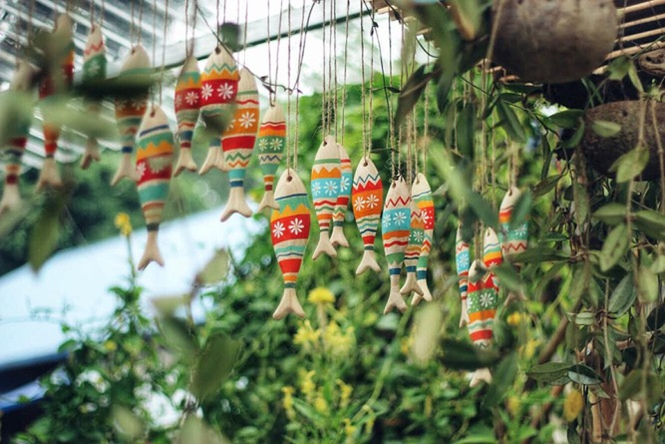 Mảnh vườn và những con cá gỗ vạn người mê của cô gái 9X - 3 Mảnh vườn và những con cá gỗ vạn người mê của cô gái 9X - 3