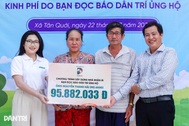 "Nếu không có bạn đọc Dân trí, chẳng biết bao giờ tôi mới có nhà kiên cố"