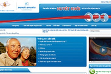 Website về Bệnh huyết khối do xơ vữa động mạch thêm chuyên mục mới 