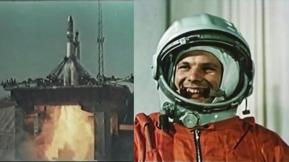 Tháng 4/1961, Yuri Gagarin là người đầu tiên bay vào không gian (Ảnh: Getty). Tháng 4/1961, Yuri Gagarin là người đầu tiên bay vào không gian (Ảnh: Getty).
