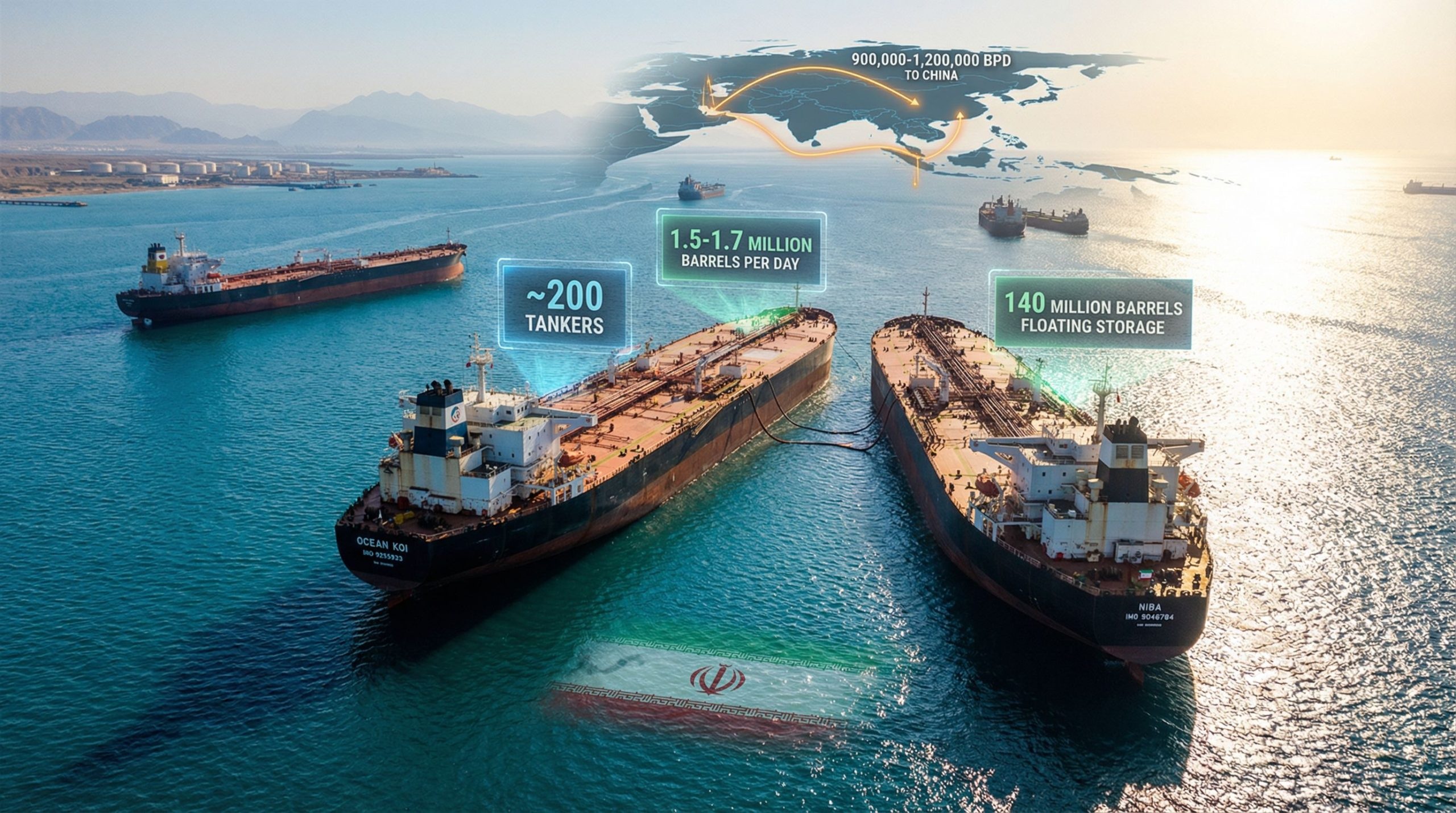 Dầu vẫn chảy qua Hormuz nhờ “đội tàu bóng tối” - 2 Dầu vẫn chảy qua Hormuz nhờ “đội tàu bóng tối” - 2