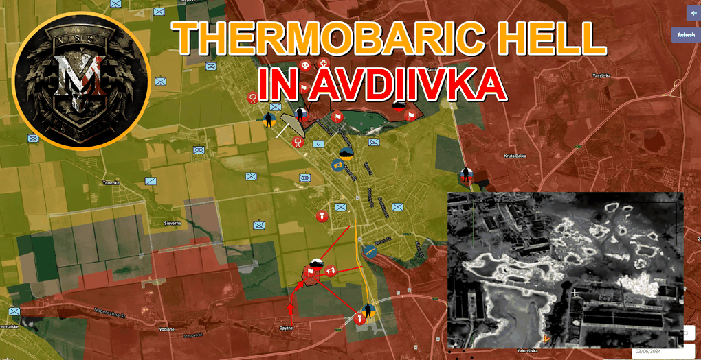 Chiến sự Ukraine 7/2: Nga phá vỡ hoàn toàn các tuyến phòng thủ ở Avdiivka - 2 Chiến sự Ukraine 7/2: Nga phá vỡ hoàn toàn các tuyến phòng thủ ở Avdiivka - 2