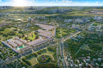 Tiềm năng đầu tư của hai dãy nhà phố thương mại tại Tấn Đức Eastern Park - JSC