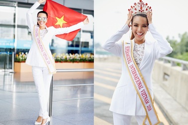 “Mỹ nhân sexy nhất châu Á” chân dài miên man lên đường thi Siêu mẫu Quốc tế