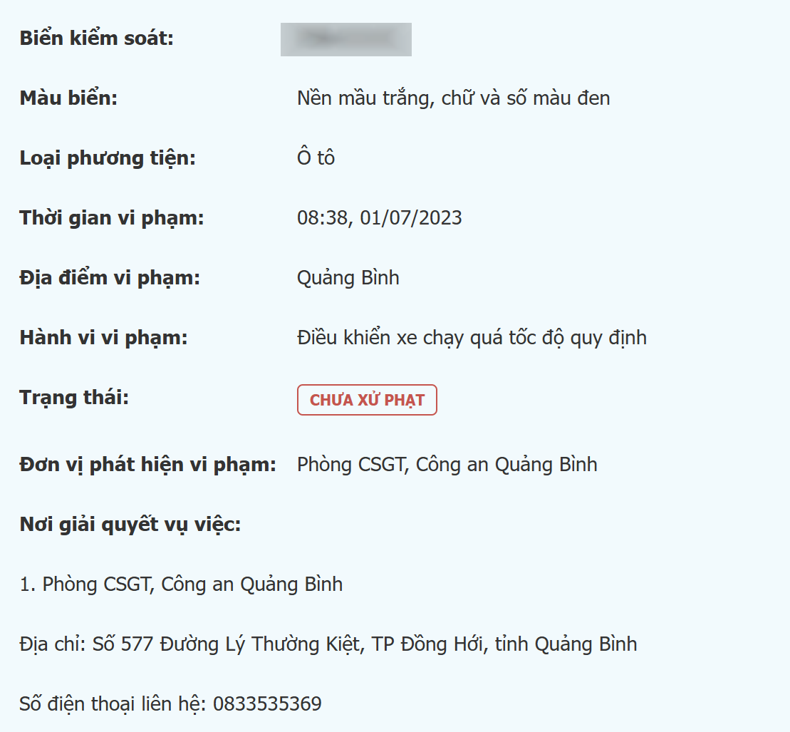 Hướng dẫn kiểm tra lỗi phạt nguội giao thông sau những chuyến đi dịp Tết - 2 Hướng dẫn kiểm tra lỗi phạt nguội giao thông sau những chuyến đi dịp Tết - 2