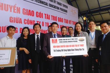 Toyota đầu tư phát triển nguồn nhân lực Việt Nam