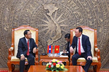 Việt Nam - Lào ký thỏa thuận hợp tác về thanh tra và phòng chống tham nhũng