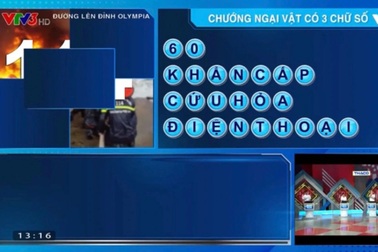 Thí sinh Đường lên đỉnh Olympia không nhớ số điện thoại gọi cứu hỏa