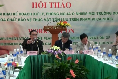 Xử lý ô nhiễm POP: Đã xong 5 điểm nặng nhất