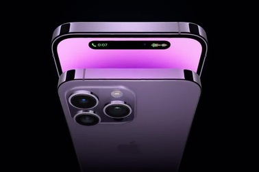 Tính năng Dynamic Island giúp che phần khuyết trên iPhone 14 Pro