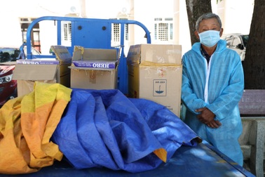 Tài xế "độ" xe lôi để chở hàng lậu