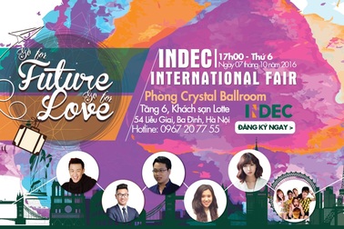 Triển lãm Du học Quốc tế INDEC hội tụ gần 100 Trường Đại học chất lượng hàng đầu Thế giới