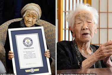 Bà cụ 118 tuổi đã sắm giày thể thao để sẵn sàng rước đuốc Olympic