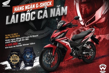 Khuyến mại sốc, đón lộc khủng cùng Honda