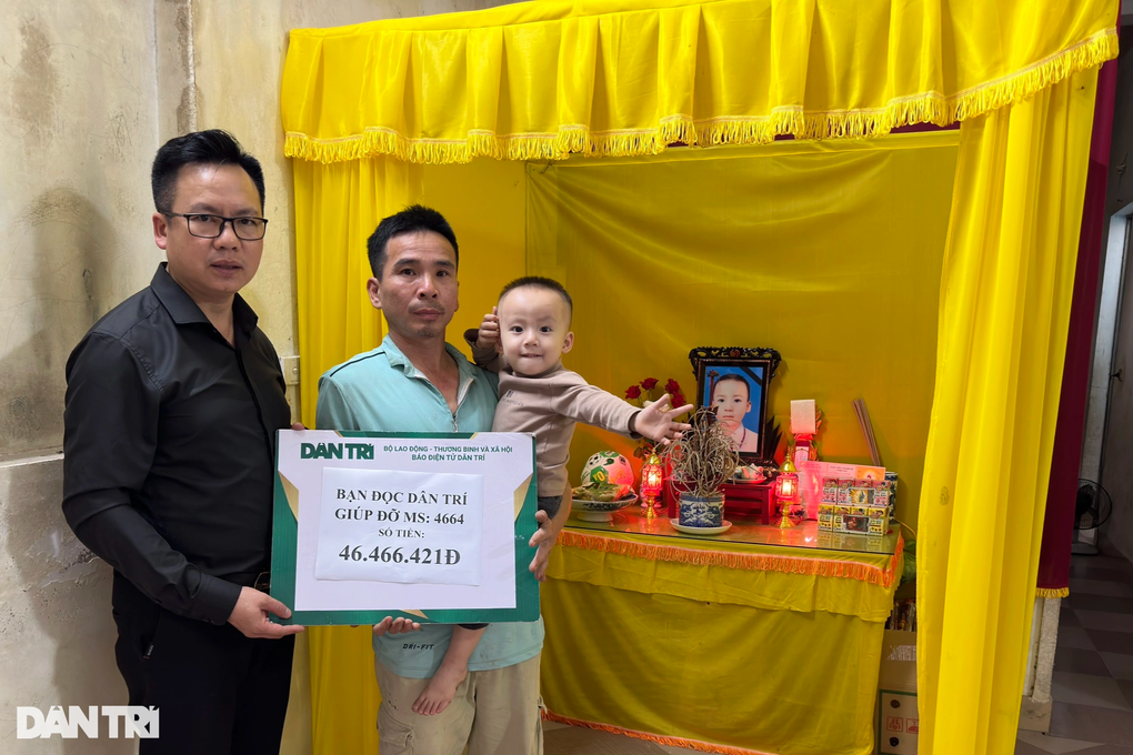 Gần 100 triệu đồng đến với người đàn ông có vợ mắc bệnh, con trai chết đuối - 1 Gần 100 triệu đồng đến với người đàn ông có vợ mắc bệnh, con trai chết đuối - 1