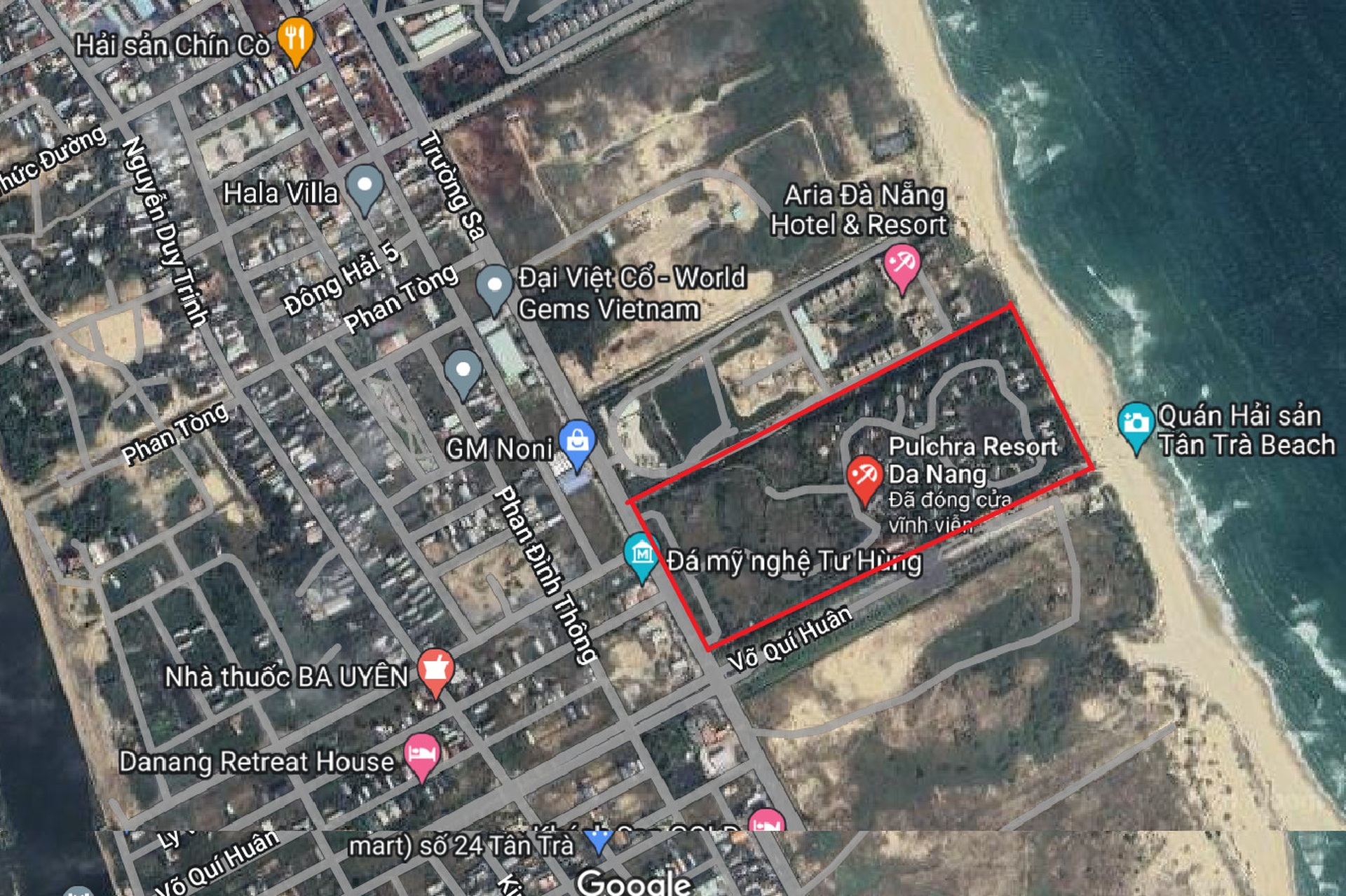 Cỏ phủ kín khu nghỉ dưỡng 12 triệu USD ven biển Đà Nẵng - 11 Cỏ phủ kín khu nghỉ dưỡng 12 triệu USD ven biển Đà Nẵng - 11