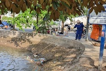 Hải Phòng: Nắng như đổ lửa, người lao động vẫn miệt mài mưu sinh