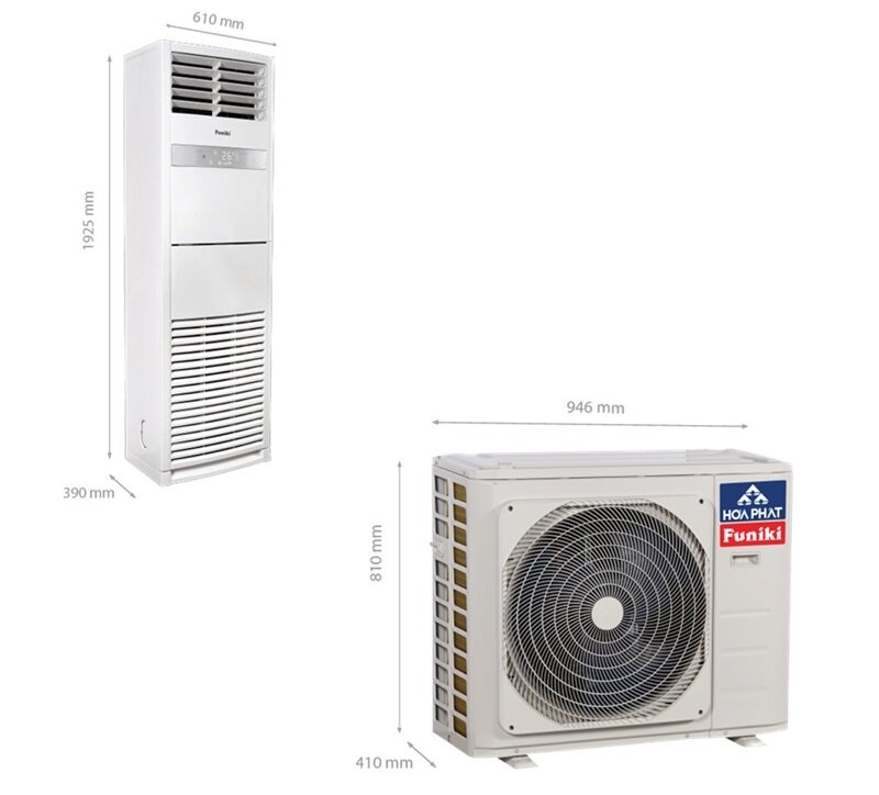 Điều hòa cây Funiki FC-36MMC1 thiết kế sang trọng, làm mát hiệu quả phòng 60m2