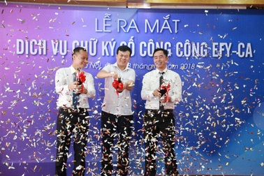 EFY Việt Nam chính thức ra mắt Dịch vụ chữ ký số công cộng EFY-CA