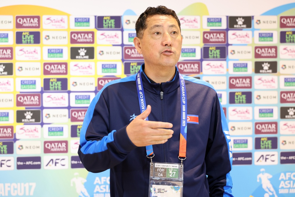 HLV Triều Tiên nói gì khi đội nhà thắng đậm U17 Indonesia? - 1 HLV Triều Tiên nói gì khi đội nhà thắng đậm U17 Indonesia? - 1