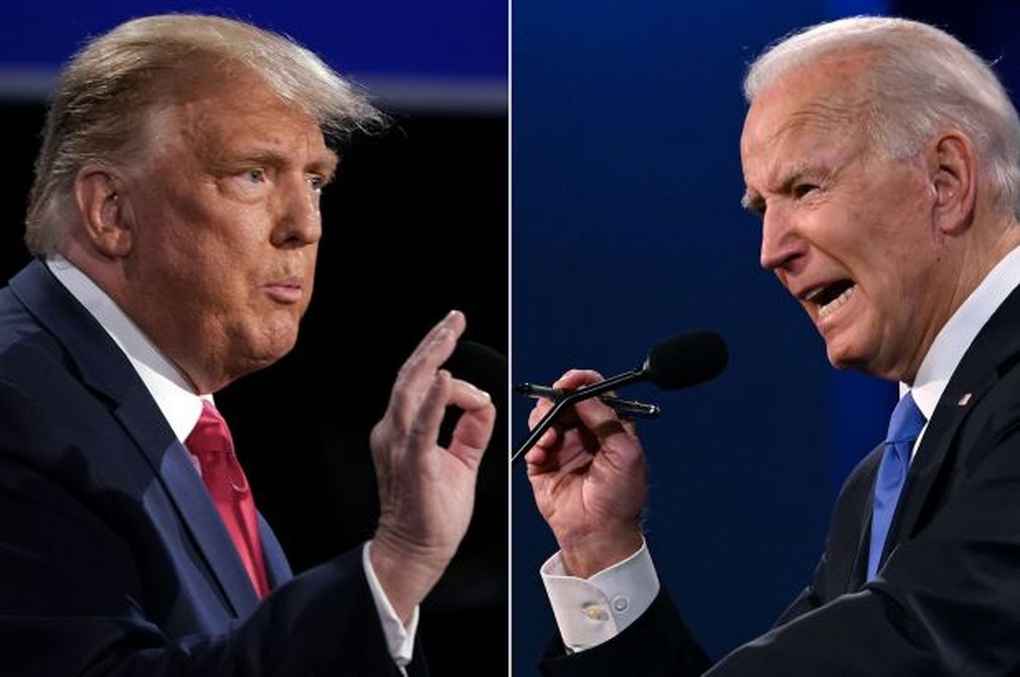 Ông Trump bỏ xa ông Biden trong cuộc khảo sát bầu cử - 1 Ông Trump bỏ xa ông Biden trong cuộc khảo sát bầu cử - 1