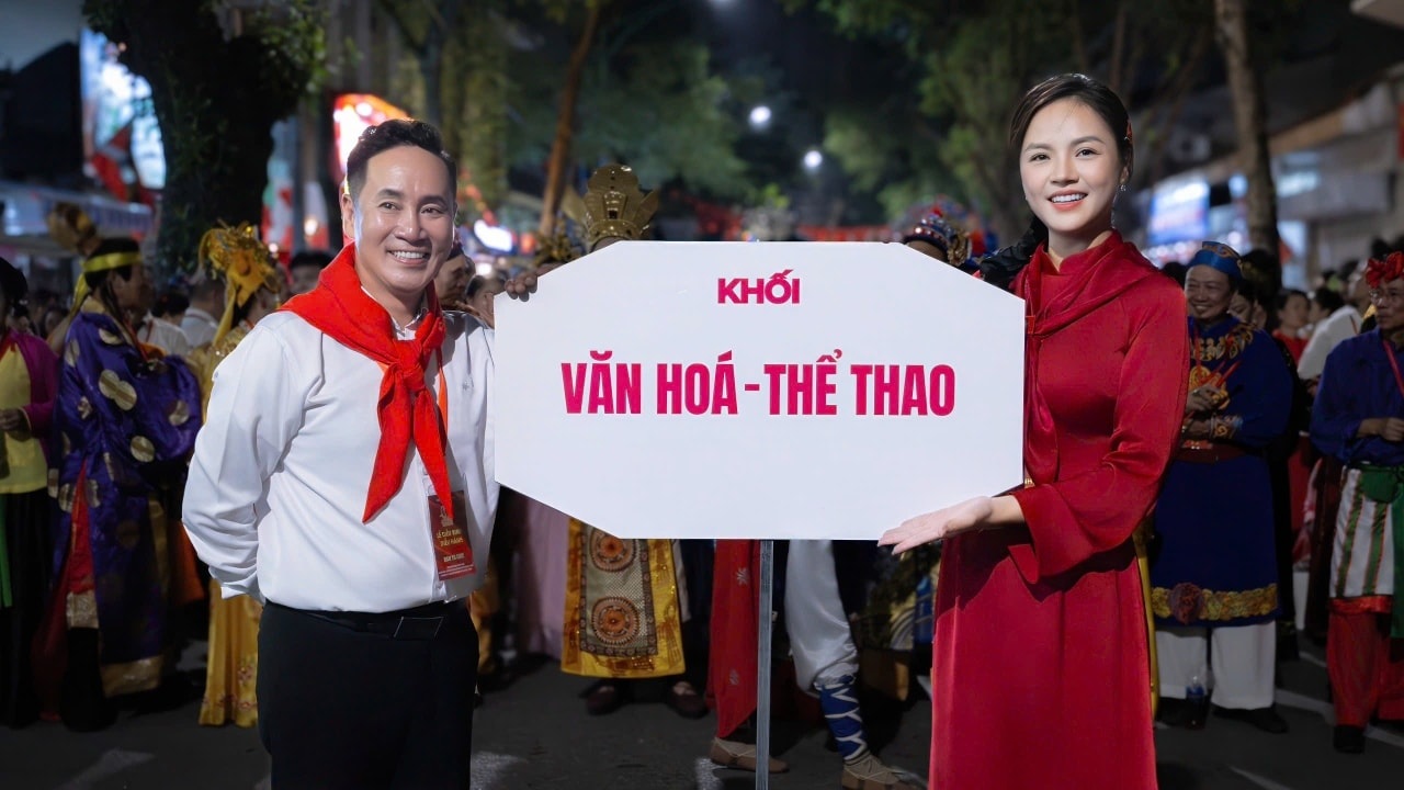Thu Quỳnh nói gì khi được dẫn đầu đội hình diễu hành nhiều sao hạng A? - 1