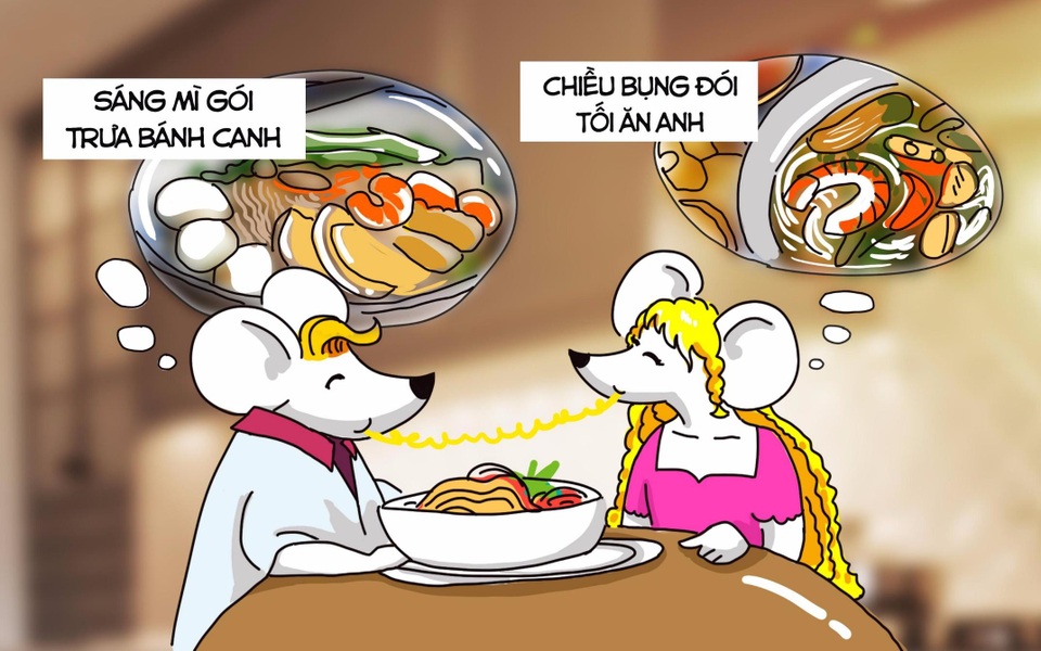 Điên đảo “quăng thính” cùng Hảo Hảo mùa Valentine - 3 Điên đảo “quăng thính” cùng Hảo Hảo mùa Valentine - 3