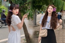 Giới trẻ dậy sớm, đổi vé máy bay để chụp ảnh với hoa bằng lăng ở Hà Nội