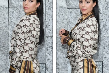 Bạn gái Ronaldo nổi bật tại tuần lễ thời trang Milan