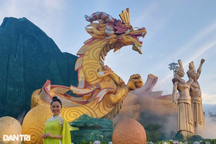 Cụm linh vật lấy cảm hứng từ truyền thuyết "con rồng, cháu tiên"