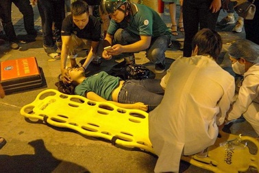 Hà Nội: Lộ diện tài xế xe cấp cứu gây tai nạn rồi bỏ chạy