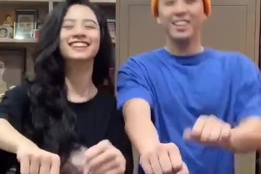 Hot girl Instagram Hàn Hằng và vlogger Huyme công khai bên nhau