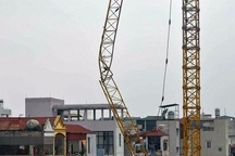 Hà Nội: Sẽ xử lý nghiêm các công trình có cẩu tháp không an toàn